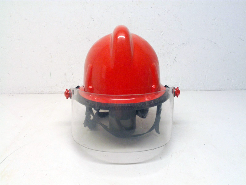 casco bombero seguridad plastico 18x26.5x33 1u